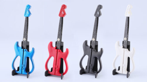実はこれ、ハサミなんです。NIKKEN（ニッケン刃物）からギター型ハサミ「Seki Sound」が発売！