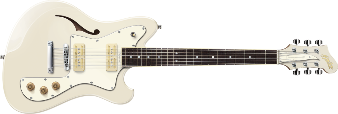 Baum Guitars Conquer 59 Ivory White エレキギター