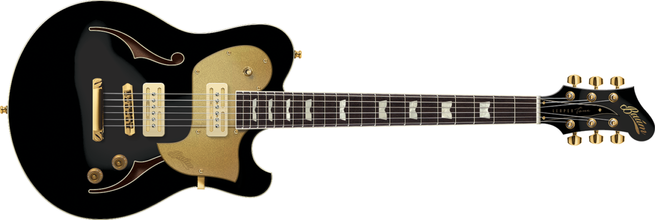 Baum Guitars Leaper Tone Limited Drop Pure Black エレキギター