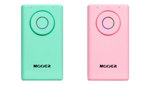 ギター / ベース両対応の新世代の超小型マルチエフェクターMooer Prime P1に新色「Pink」「Green」が追加！