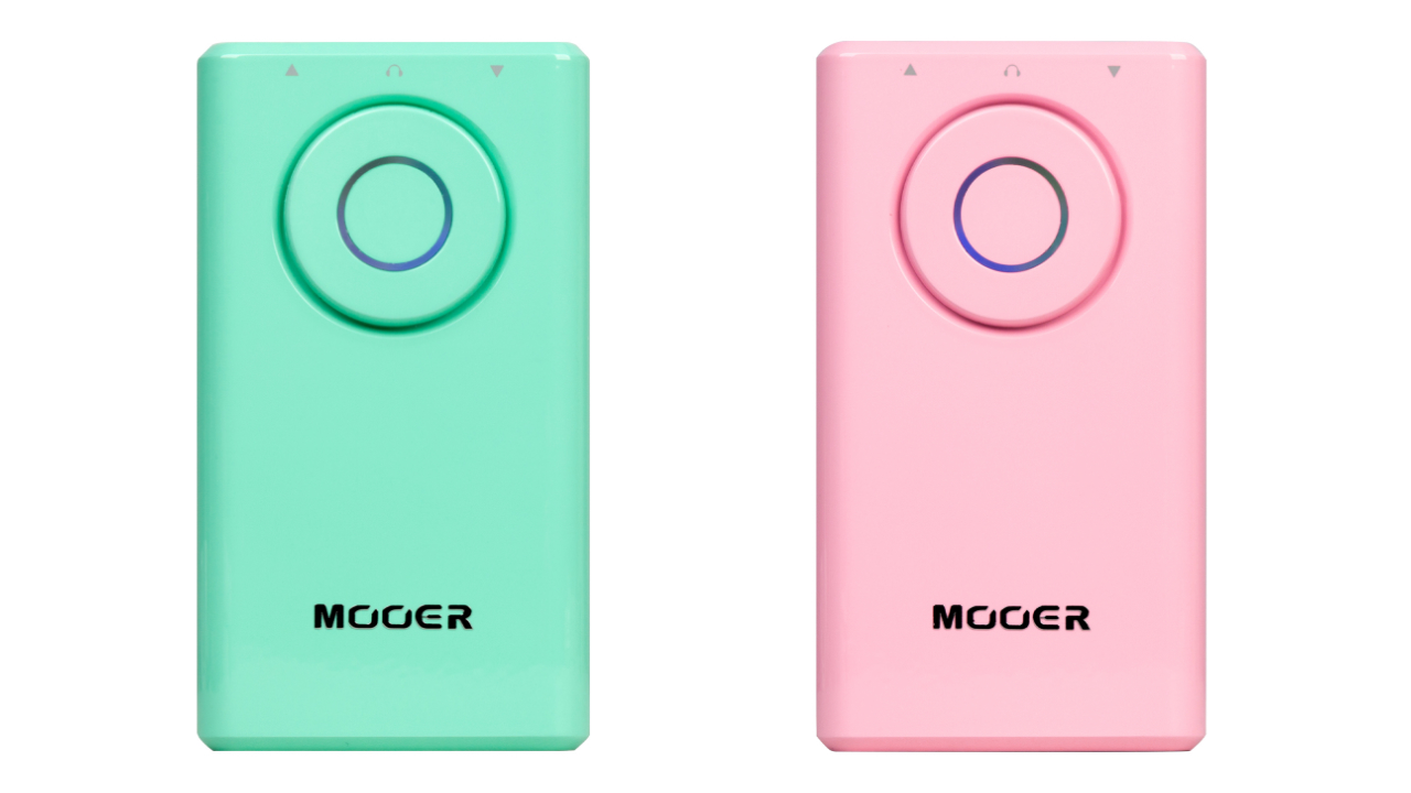 ギター / ベース両対応の新世代の超小型マルチエフェクターMooer Prime P1に新色「Pink」「Green」が追加