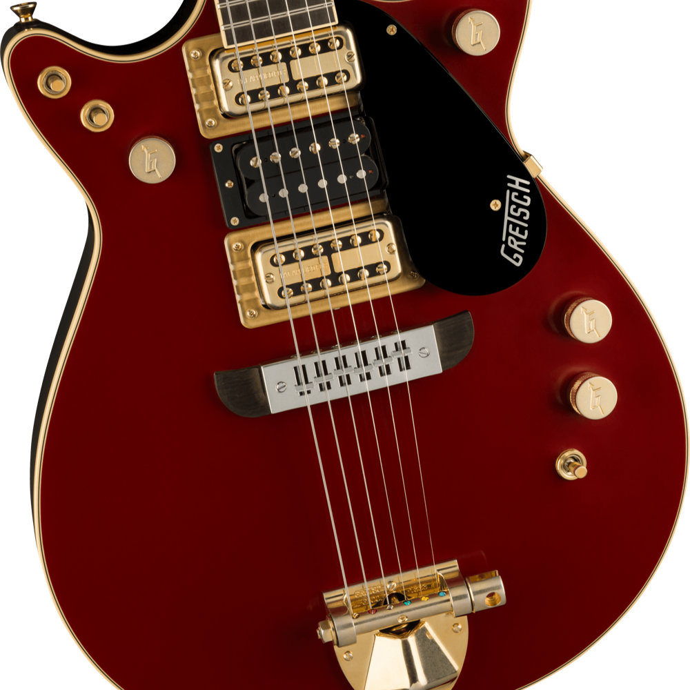 GRETSCH G6131-MY-RB Limited Edition Malcolm Young Signature Jet Vintage Firebird Red エレキギター