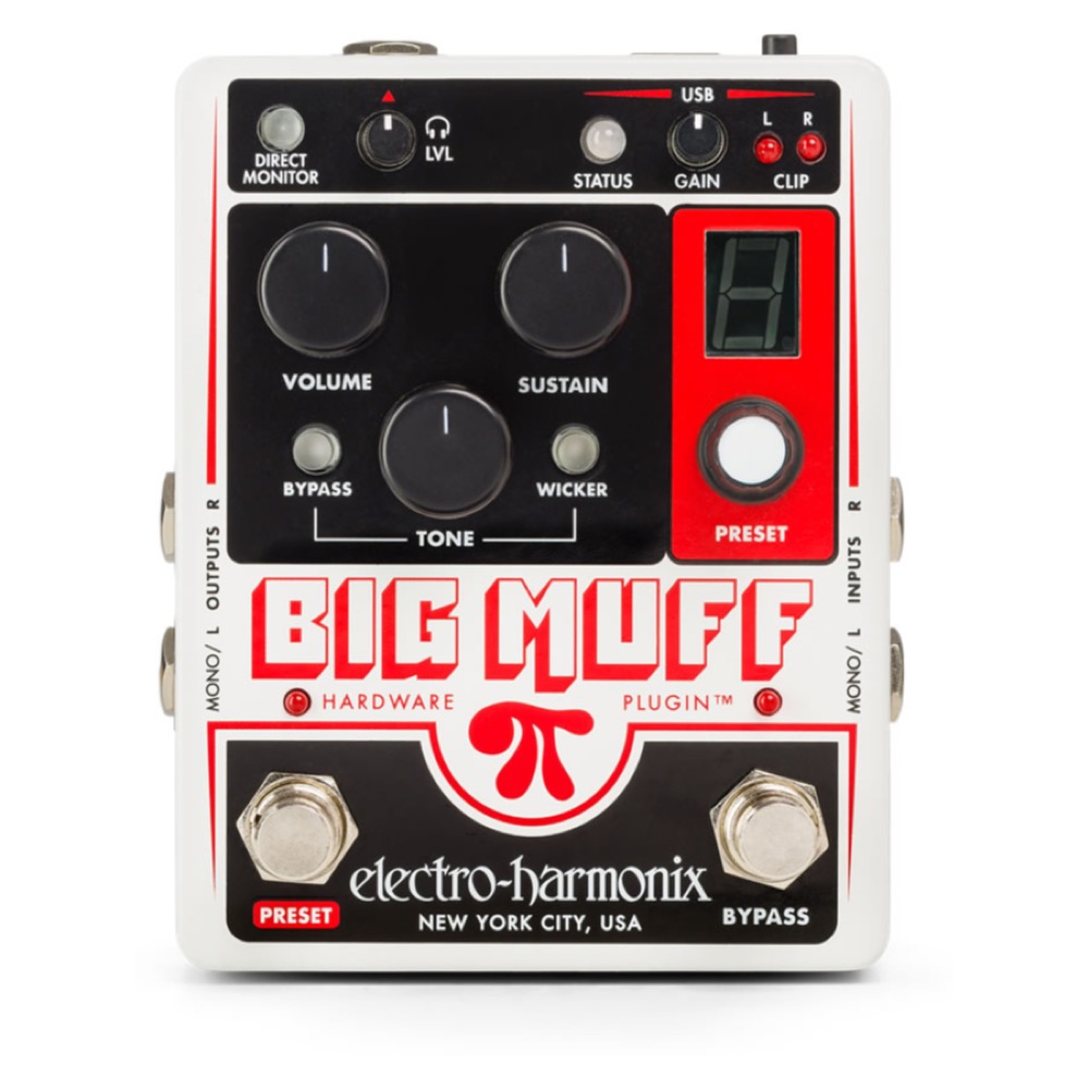 ELECTRO-HARMONIX Big Muff Pi Hardware Plugin ハードウェアプラグイン ギターエフェクター