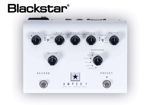 BLACKSTAR（ブラックスター）から100Wギターアンプをペダルサイズの筐体に集約させた「DEPT.10 AMPED 1」が発売！
