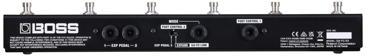 BOSS GA-FC EX FOOT CONTROLLER アンプ用 フットコントローラー