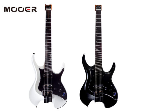 Mooer（ムーアー）からヘッドレスタイプの次世代のインテリジェントギター「GTRS W800」が発売！