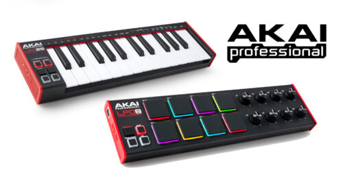 AKAI Professional（アカイ プロフェッショナル）からラップトップMIDIコントローラー2機種、キーボード型「LPK25」とパッド型「LPD8」が発売！