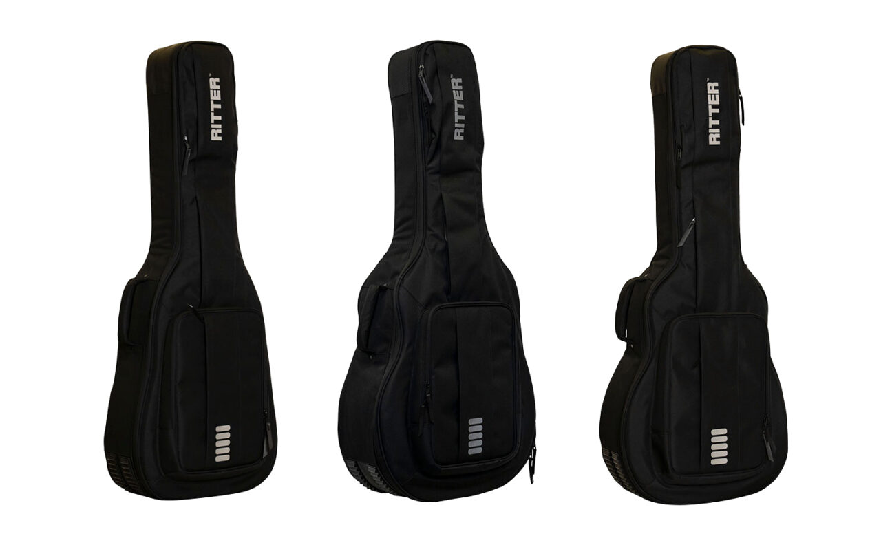 RITTER（リッター）のRGA5 -AROSA-シリーズからフォーク/オーディトリアムギター用、スーパージャンボ用、セミアコ335用ギターケースが発売！