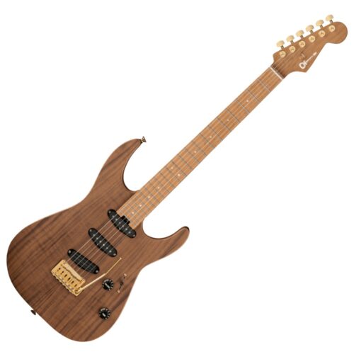 Charvel（シャーベル）から「Pro-Mod DK22 SSS 2PT CM Mahogany with Walnut Natural」が発売！