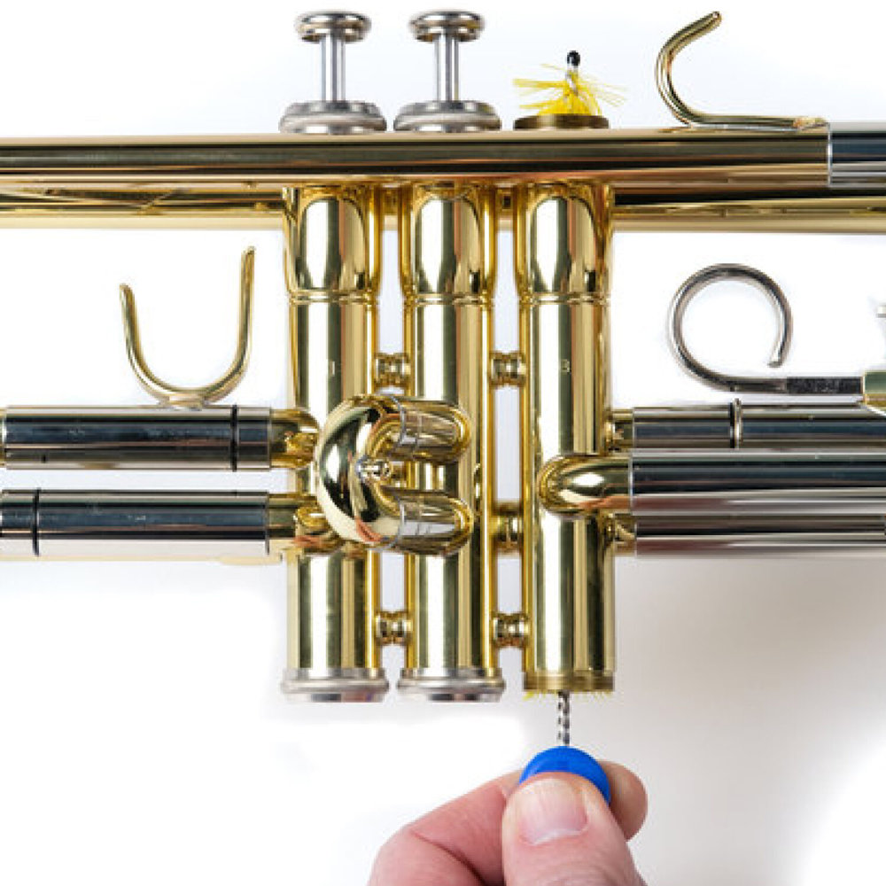 MUSIC NOMAD MN765 Premium Trumpet 3 pc. Brush Set トランペット用ブラシ パーフェクトセット