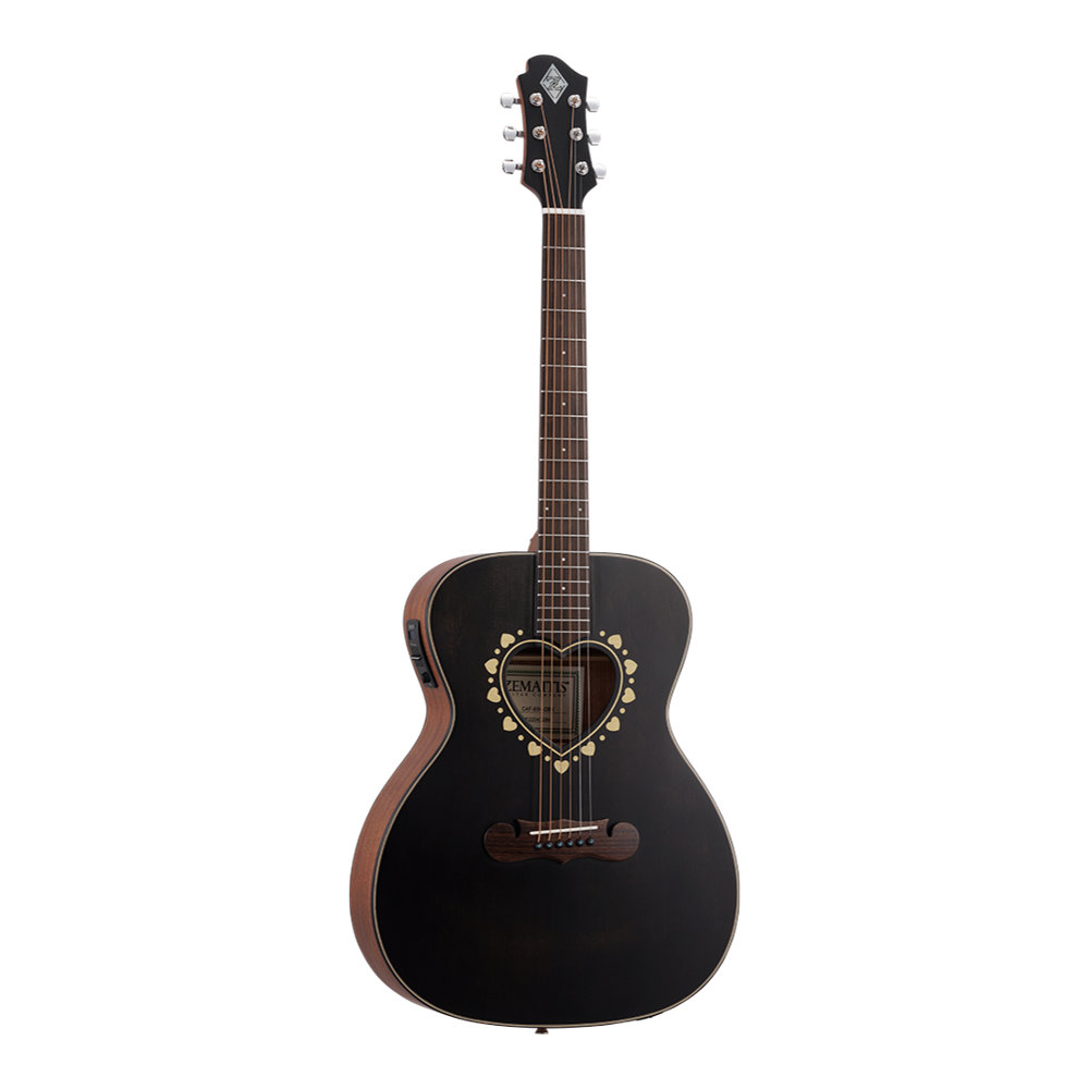 ZEMAITIS CAF-85H Denim Black エレクトリックアコースティックギター