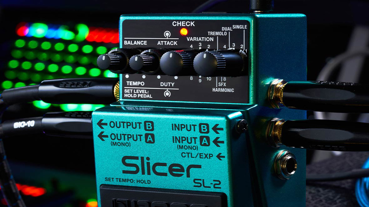BOSS（ボス）からサウンドに強烈なインパクトとビートを加えるギターエフェクターのコンパクト・スライサー「SL-2 Slicer」が発売！