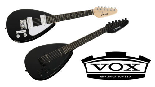 VOX（ヴォックス）からミニギター「Mark III mini」に新たなカラーバリエーション、ブラックとソリッドブラックが追加！