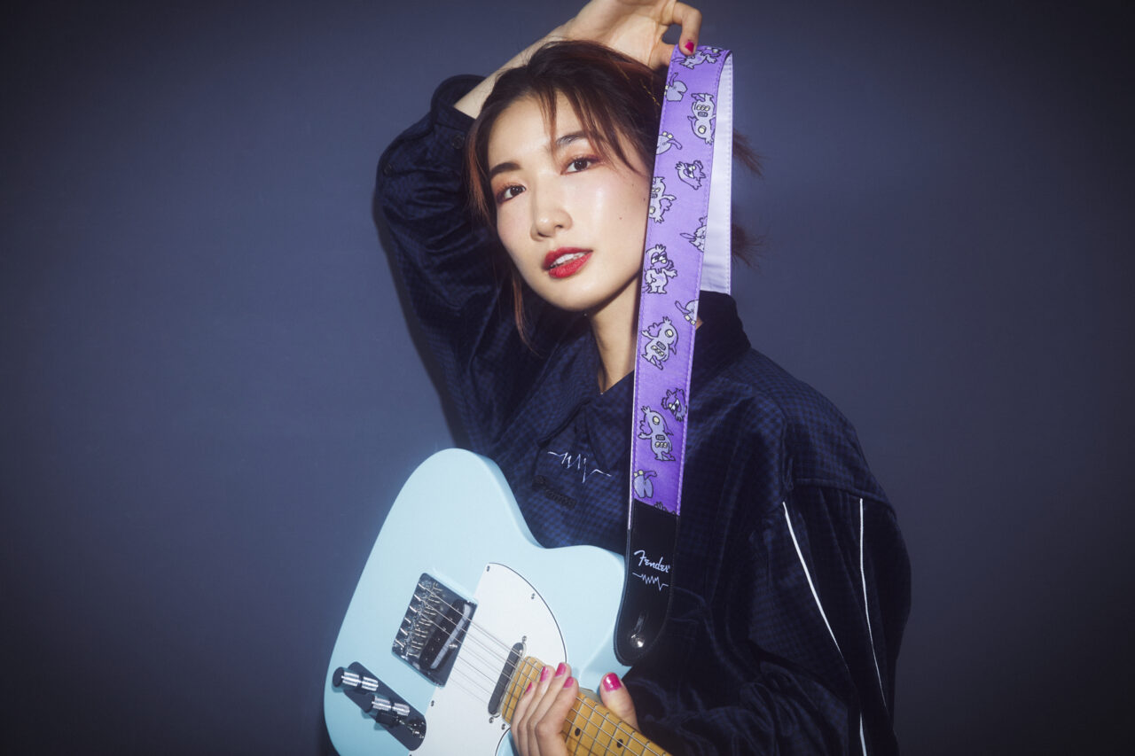 Fender（フェンダー）からtricotやジェニーハイのヴォーカリスト＆ギタリストとして活躍する中嶋イッキュウの“SUSU by Ikkyu Nakajima”とコラボしたギターピックとストラップが発売