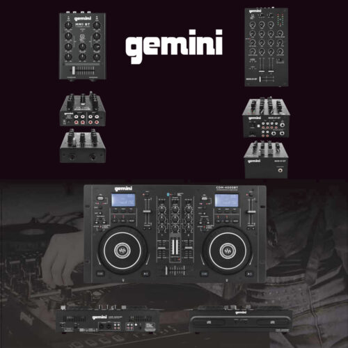 gemini（ジェミナイ）よりオールインワンCDJ、DJミキサーなど3機種が発売！