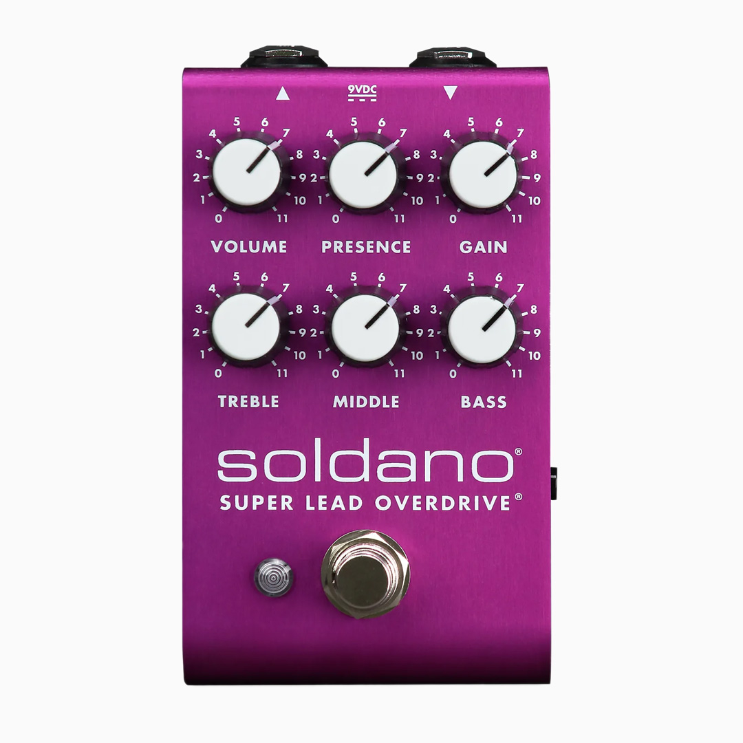 Soldano SLO-PEDAL Purple Anodized オーバードライブ ギターエフェクター