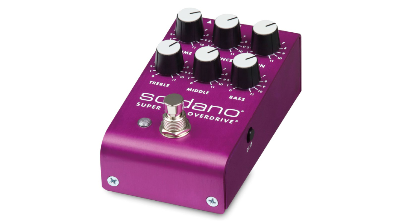 Soldano SLO Pedal Super Lead オーバードライブ 白-