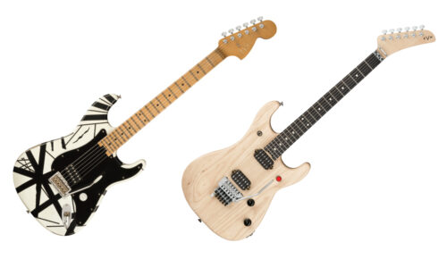 EVH（イーブイエイチ）から「Striped Series ’78 Eruption White with Black Stripes Relic」と「Limited Edition 5150 Deluxe Ash Natural」が発売！