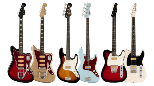 Fender（フェンダー）から特徴的なゴールドフォイル ピックアップやエボニー指板を採用した新モデル「Gold Foil Collection」シリーズ6機種が発売！