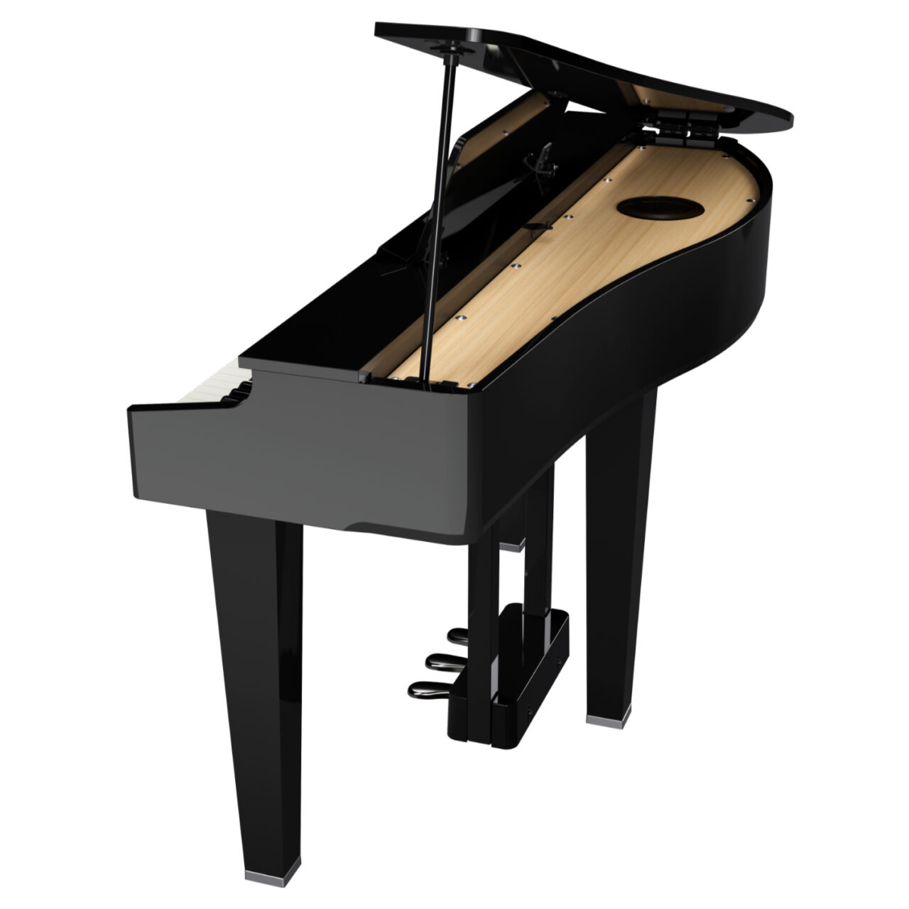 ROLAND GP-3-PES グランドピアノ型電子ピアノ 全体画像