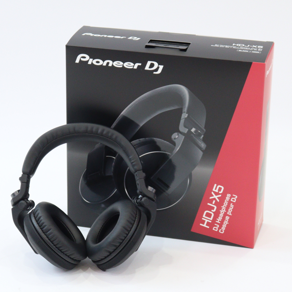 Pioneer DJ HDJ-X5-K Black DJヘッドホン