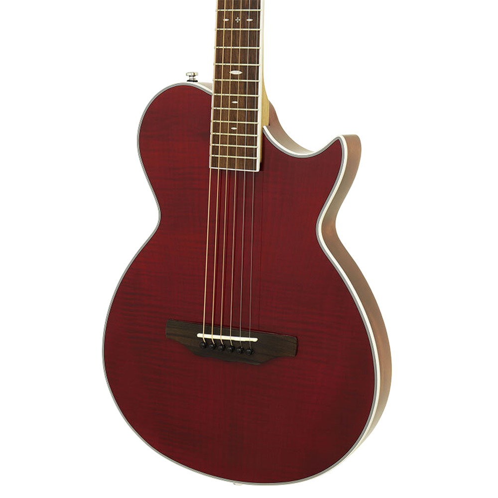 ARIA APE-100 SR See-through Red エレクトリックアコースティックギター