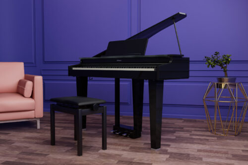 ROLAND（ローランド）からコンパクトでリーズナブルなグランドピアノ型電子ピアノ「GP-3-PES」が発売！