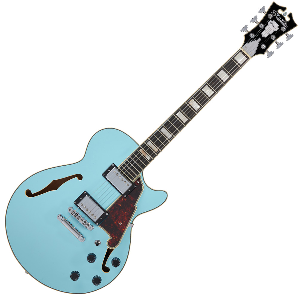 D'Angelico Premier SS Sky Blue セミアコースティックギター