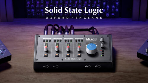 Solid State Logic（ソリッドステートロジック）から4Kスイッチ搭載の４つのマイク／ライン入力を備えたUSBオーディオインターフェイス「SSL12」登場！