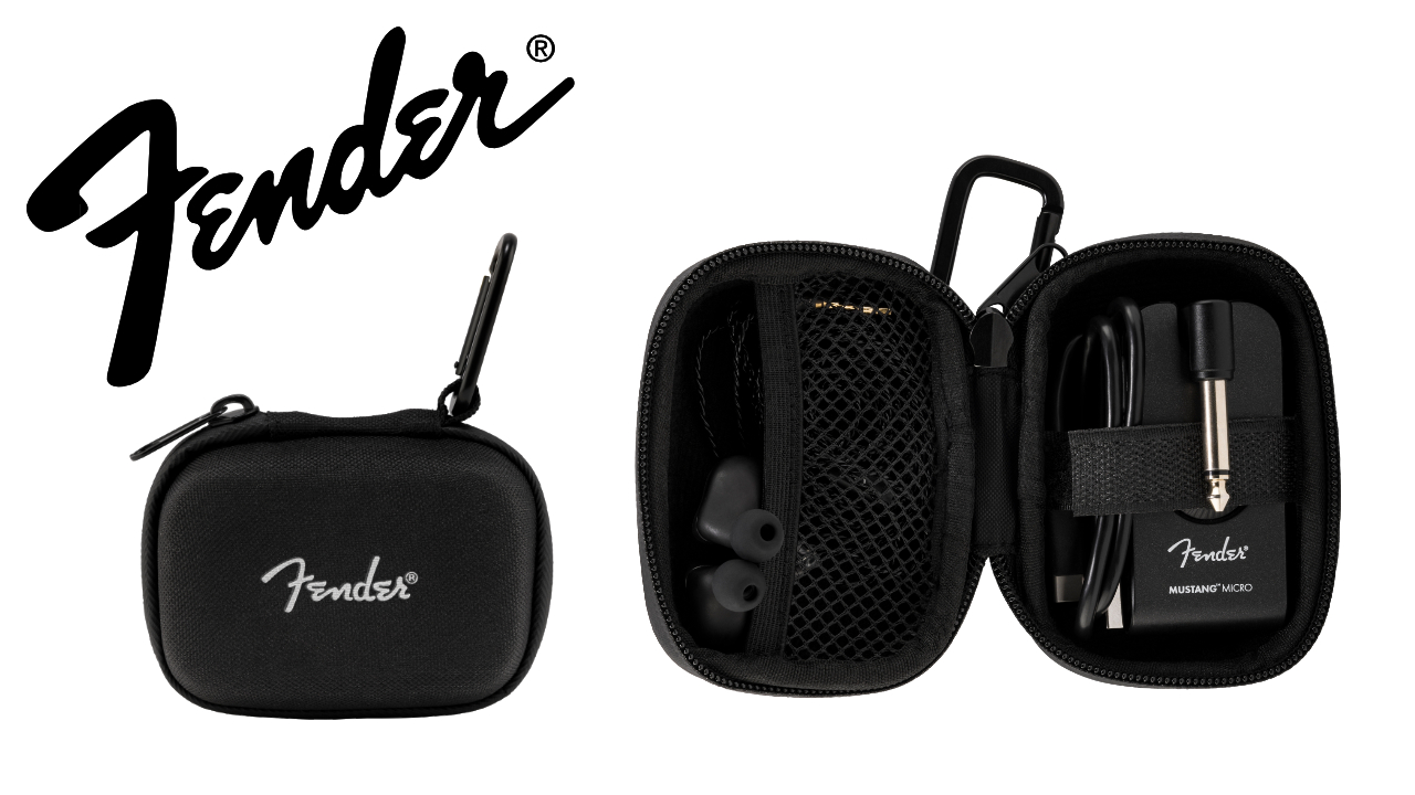 FenderからヘッドフォンアンプMustang Micro専用ケースが発売！