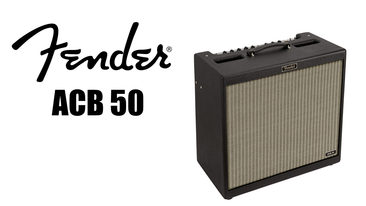 Fender（フェンダー）からU2のベーシスト、アダム・クレイトンからインスパイアされたシグネイチャーベースアンプ「ACB 50」が発売！