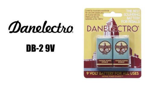 Danelectro（ダンエレクトロ）からアルカリじゃ出せないマンガンサウンドがお好みのプレイヤーから人気の乾電池2個セット「DB-2」が発売！