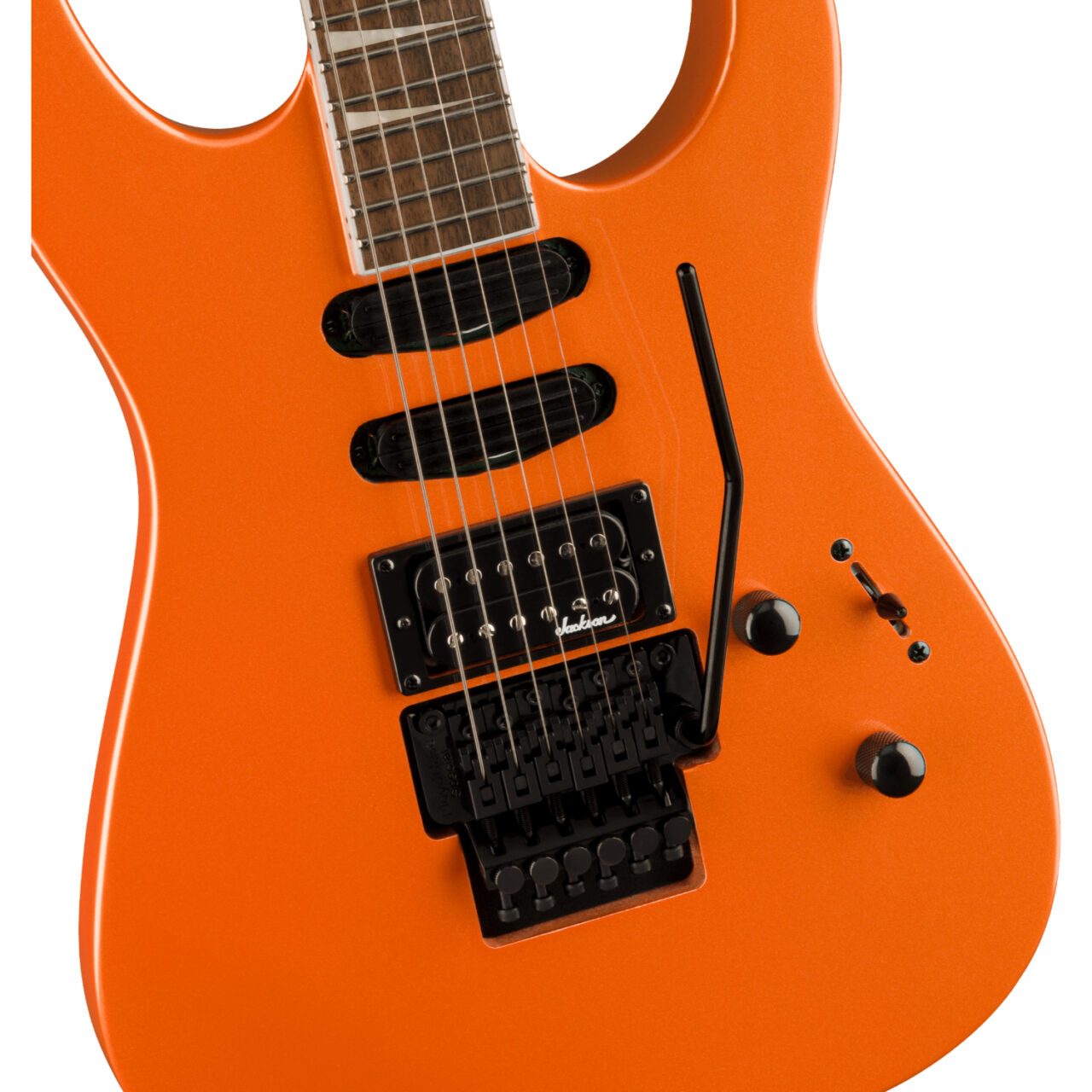 Jackson X SERIES SOLOIST SL3X DX Lambo Orange エレキギター ボディ画像
