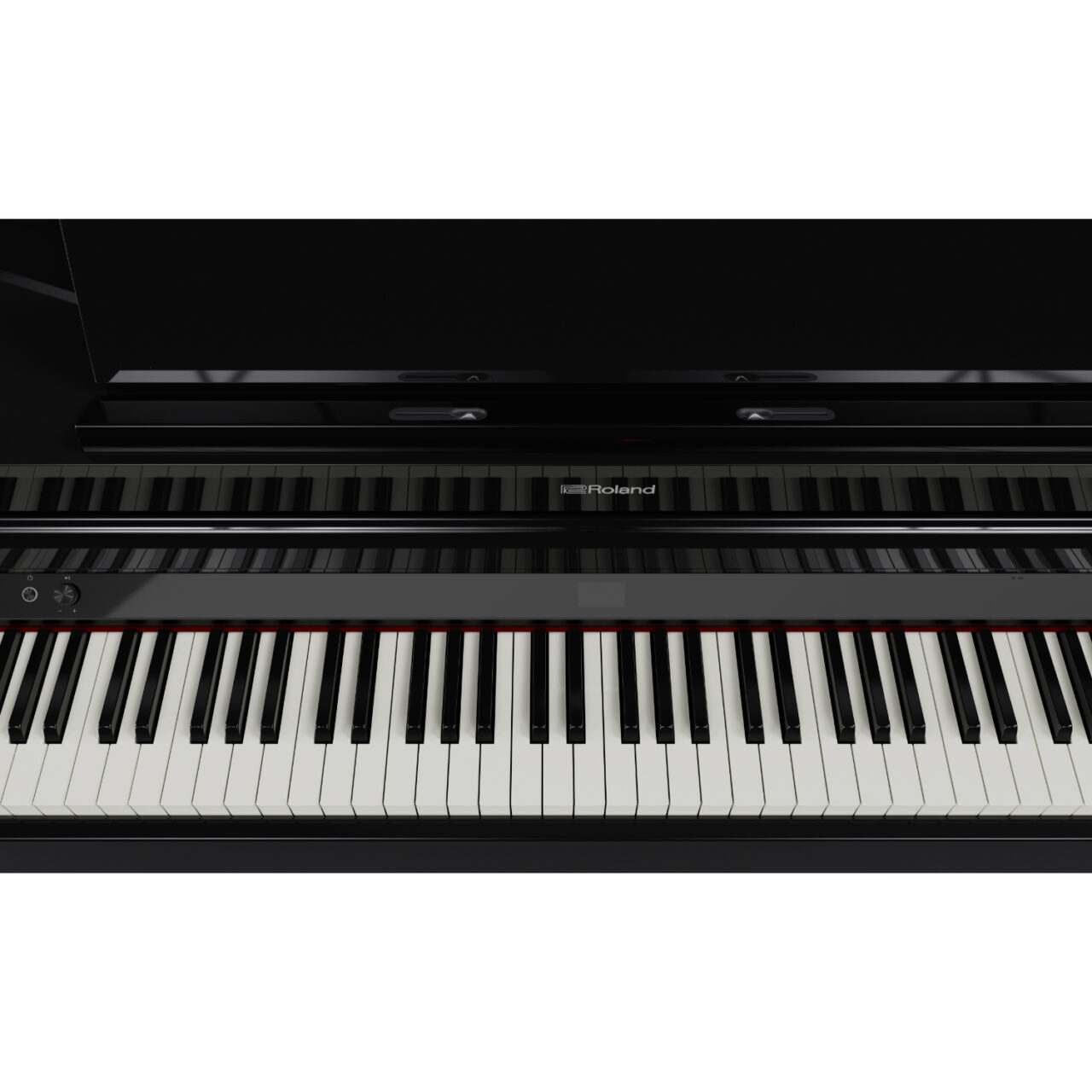 ローランド GP-6-PES ブラック ミニグランドピアノ 鍵盤画像
