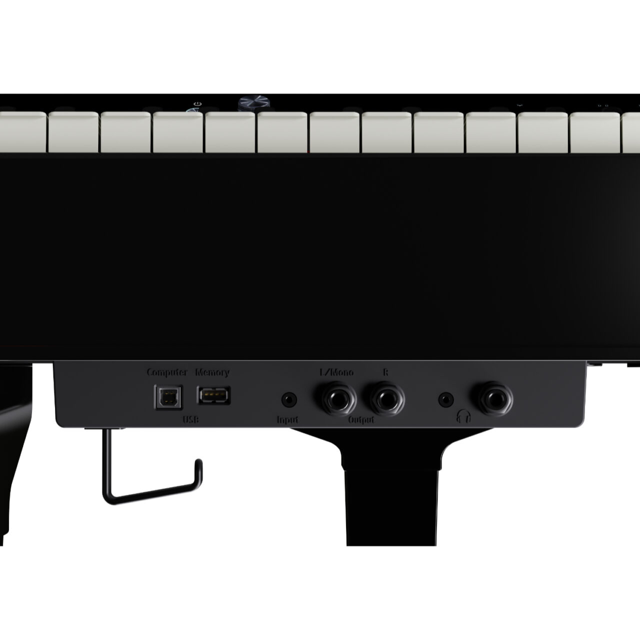 ローランド GP-9-PES ブラック デジタルグランドピアノ 入出力端子部画像