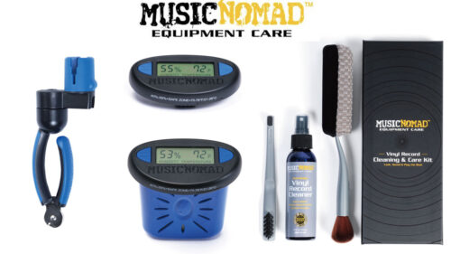 MUSIC NOMAD（ミュージックノマド）からオールインワンのギターメンテナンスツールと湿度管理ツール、レコードクリーニングセットが登場！
