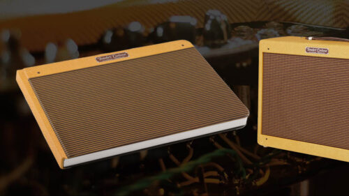 Fender（フェンダー）から往年のツイードアンプをデザインしたノート「Fender Custom Deluxe Tweed Amp Journal」が登場！
