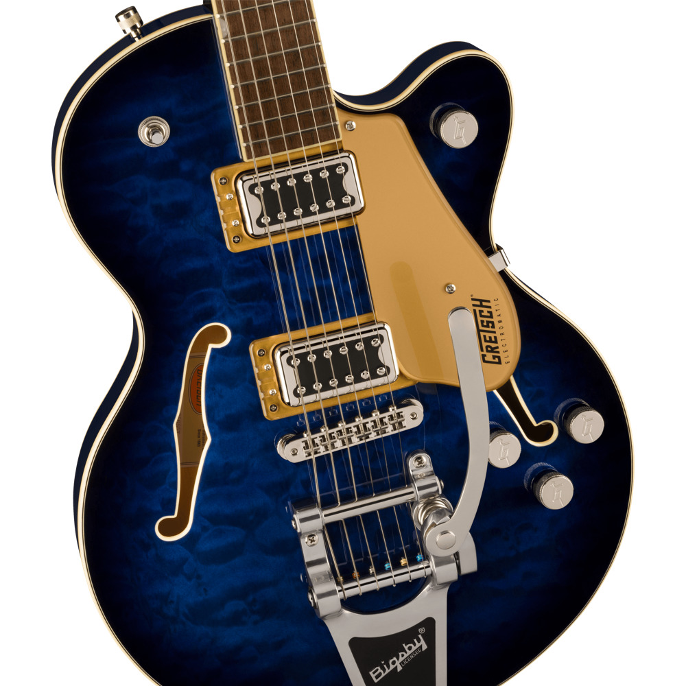 GRETSCH グレッチ G5655T-QM Electromatic Center Block Jr. Single-Cut Quilted Maple with Bigsby Hudson Sky エレキギター