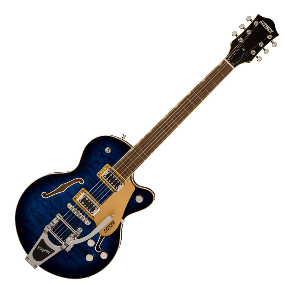 GRETSCH グレッチ G5655T-QM Electromatic Center Block Jr. Single-Cut Quilted Maple with Bigsby Hudson Sky エレキギター