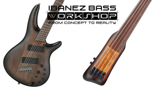 Ibanez（アイバニーズ）BASS WORKSHOPからマルチスケール6弦ベース「SRC6MS-BLL」と5弦アップライトベース「UB805」が発売！