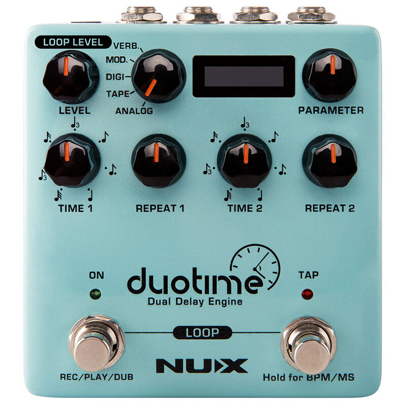 NUX Duotime ディレイ ギターエフェクター