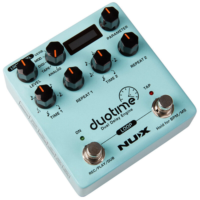 NUX Duotime ディレイ ギターエフェクター
