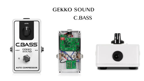 GEKKO SOUND（ゲッコーサウンド）から1ノブのナチュラルコンプレッサー「C.BASS」が発売！