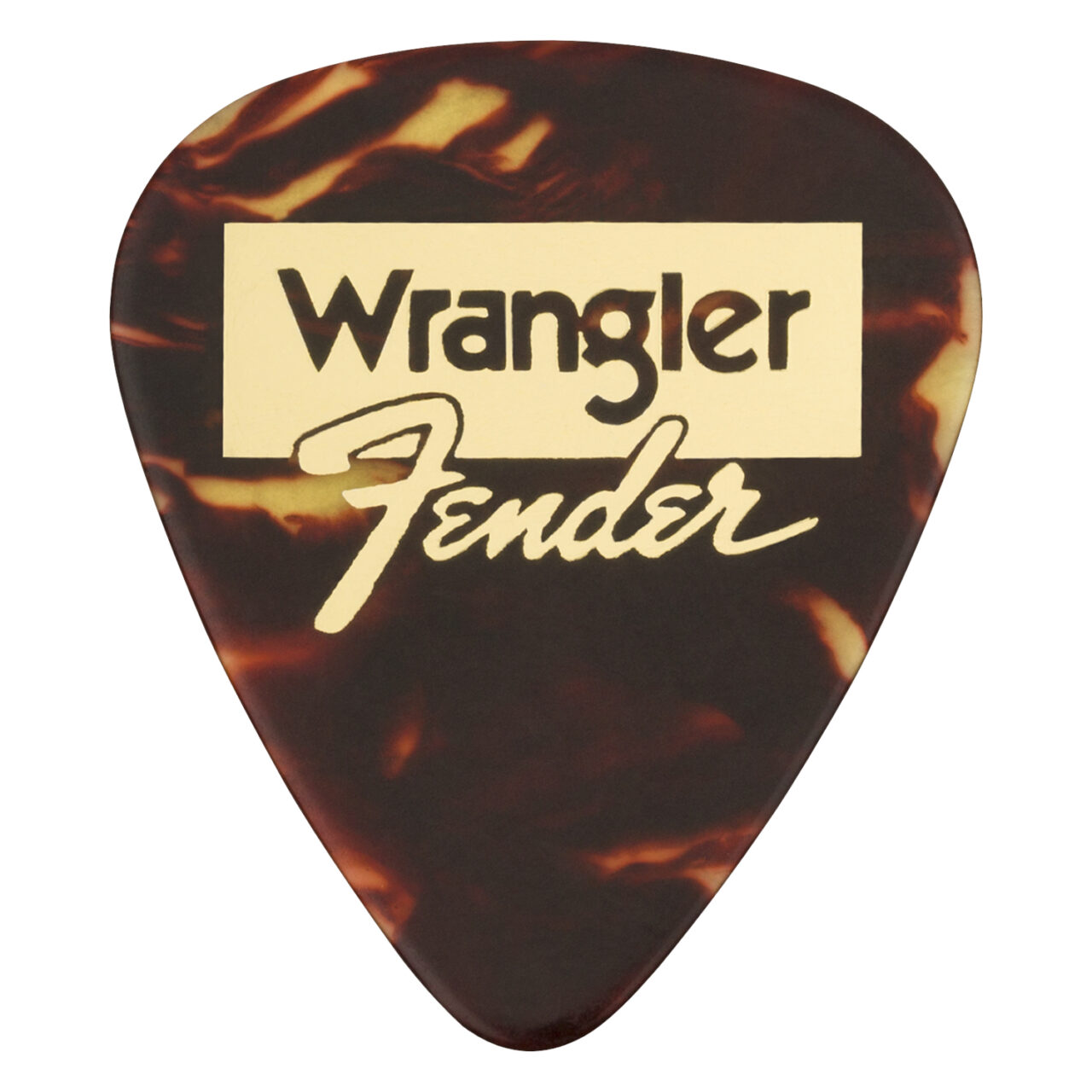 FENDER × WRANGLER Tortoiseshell Picks ギターピック 8枚セット