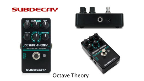 Subdecay（サブディケイ）から世界初のシェパードトーンギターシンセペダル「Octave Theory」が発売！
