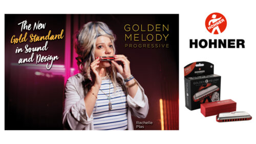 HOHNER（ホーナー）から手に馴染むエルゴノミックデザインを採用など、文字通り“進化”した「Golden Melody Progressive」が発売！
