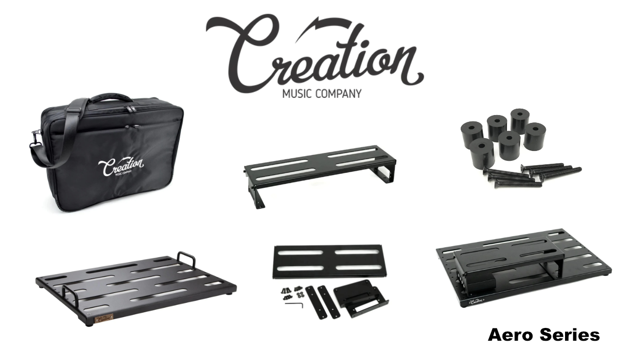 Creation Music Company Aero Seriesよりペダルボードが発売！