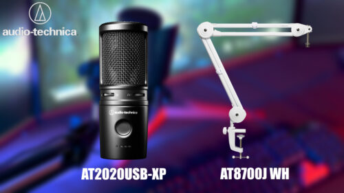 AUDIO-TECHNICA（オーディオテクニカ）から収音用途に応じて音質を最適化できるプロ仕様のコンデンサーUSBマイクロホン「AT2020USB-XP」が発売！合わせて動画配信に映えるブームアームスタンドも！