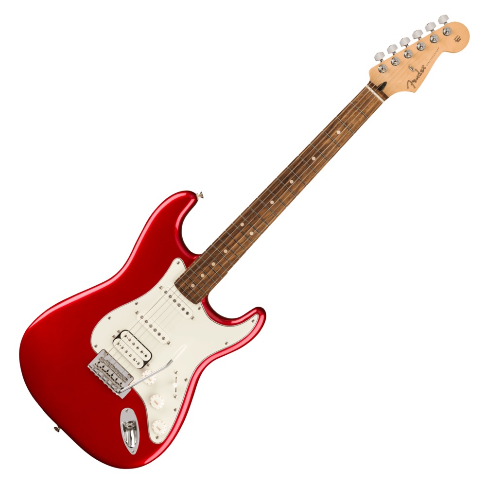Player Stratocaster HSS PF Candy Apple Red エレキギター