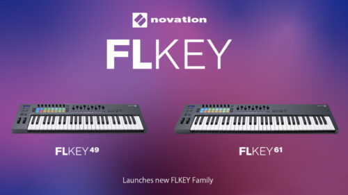 novation（ノベーション）から 音楽制作用DAWソフト“FL Studio”に対応したMIDIキーボード「FLkeyシリーズ」の新ラインナップ「FLkey 49」「FLkey 61」が発売！